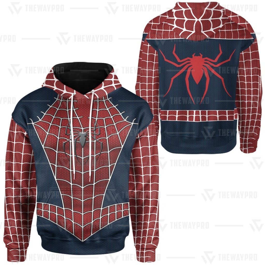 Movie Superhero Spider V3 Raimi 3D All Over Printed Hoodie 1 2 3