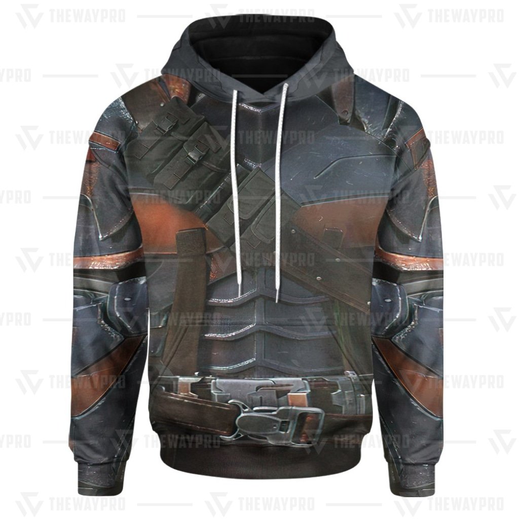 Movie Superhero Super Villain Slade Wilson DS 3D All Over Printed Hoodie