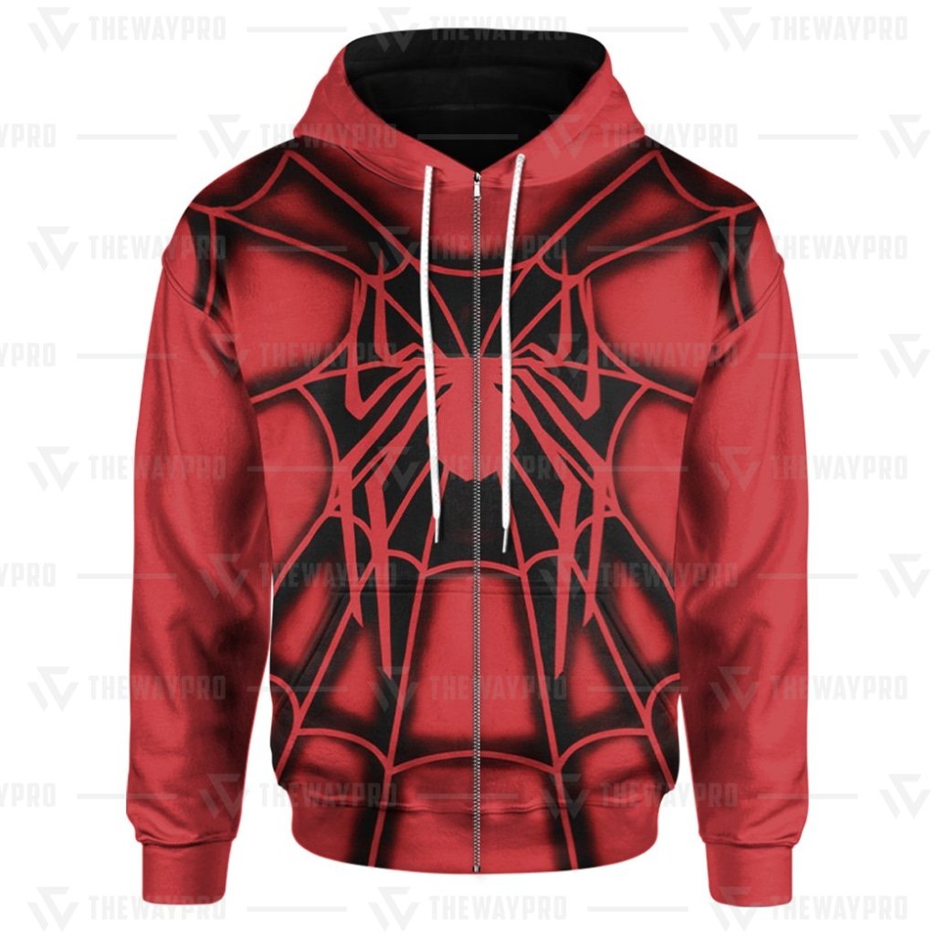 NEW Movie Superhero The Human Spider 3D Printed Hoodie 3 Movie Superhero The Human Spider 3D All Over Printed Hoodie 1 2