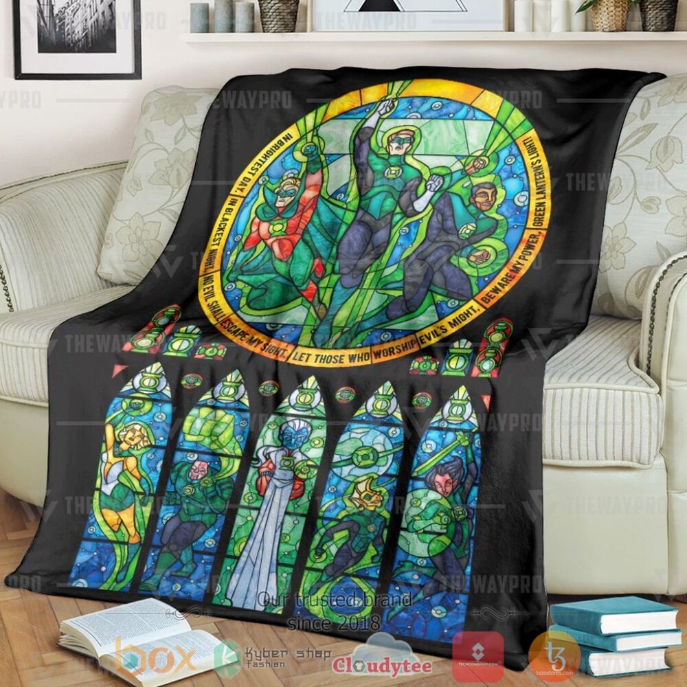 BEST Movie Superheroes GL Stained Glass Soft Blanket 7 Movie Superheroes GL Stained Glass Custom Soft Blanket