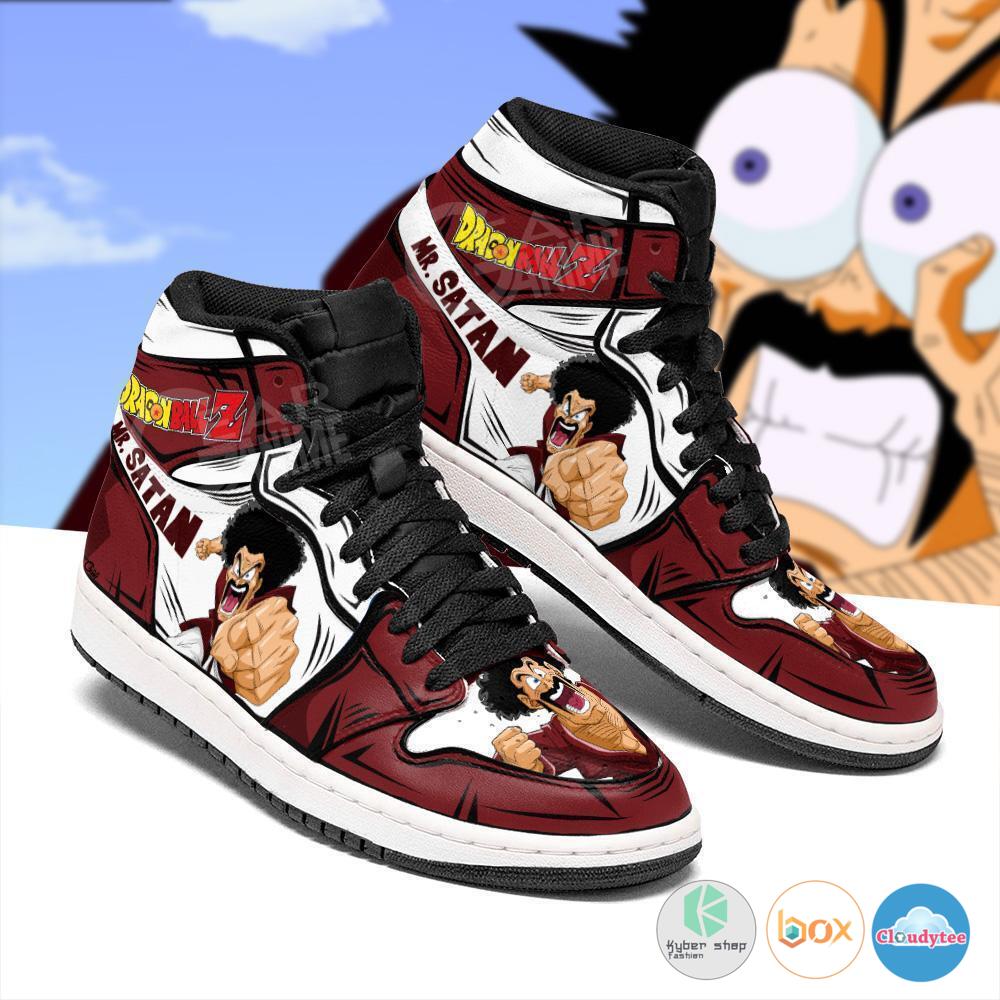 Mr Satan Dragon Ball Air Jordan High Top Shoes 2 Mr Satan Dragon Ball Air Jordan High Top Shoes 1