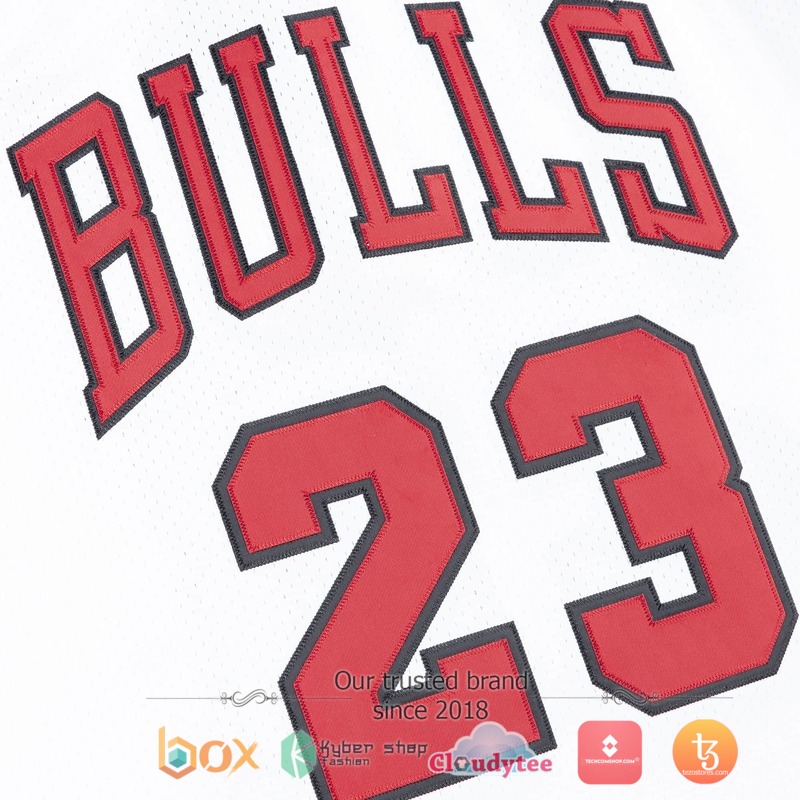 NBA Chicago Bulls 1995-96 Michael Jordan Basketball Jersey 3 NBA Chicago Bulls 1995 96 Michael Jordan Baseketball Jersey 1 2