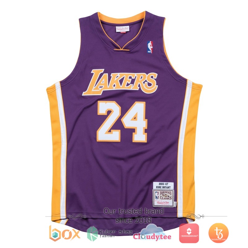 NBA Kobe Bryant Los Angeles Lakers 2006 07 Baseketball Jersey