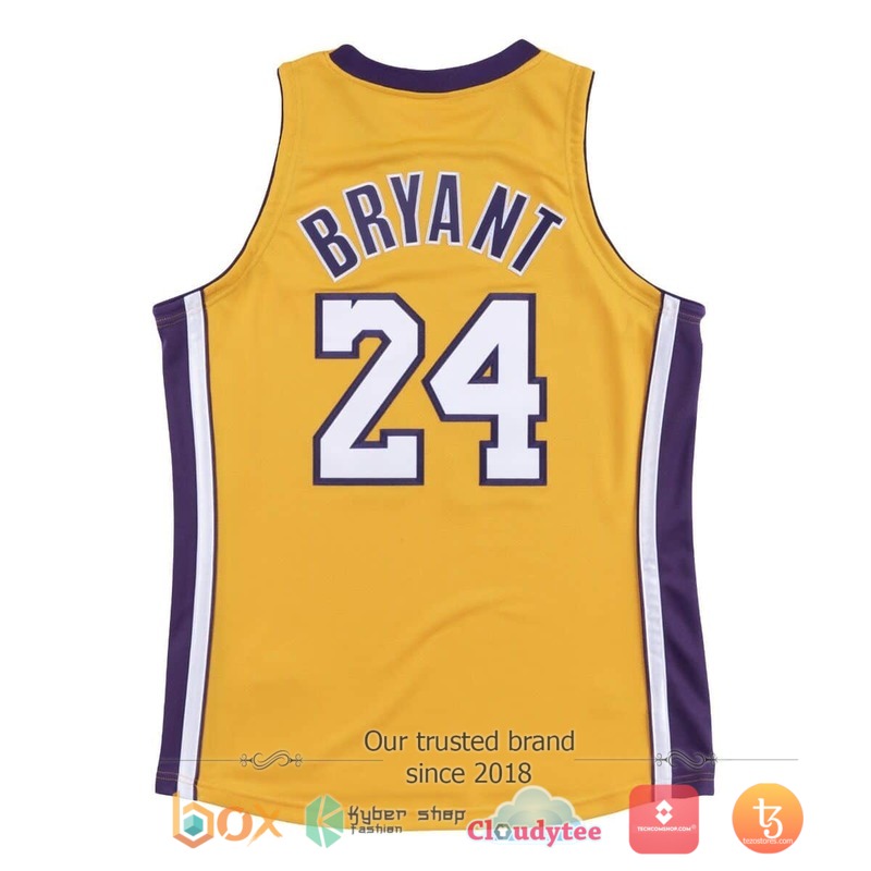 NBA Los Angeles Lakers 2008-09 Kobe Bryant Basketball Jersey 2 NBA Los Angeles Lakers 2008 09 Kobe Bryant Baseketball Jersey 1