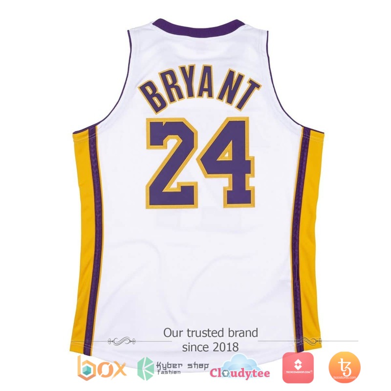 NBA Los Angeles Lakers 2009-10 Kobe Bryant Basketball Jersey 2 NBA Los Angeles Lakers 2009 10 Kobe Bryant Baseketball Jersey 1