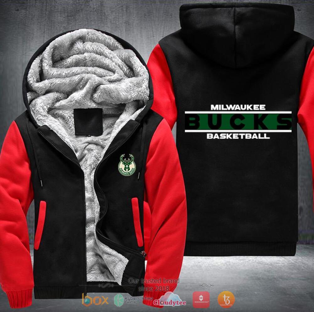 NBA Milwaukee Bucks Basketball Fleece hoodie