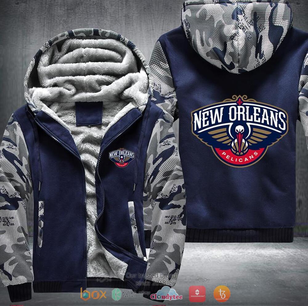 New Orleans Pelicans NBA Fleece hoodie 3 NBA New Orleans Pelicans Fleece hoodie 1 2