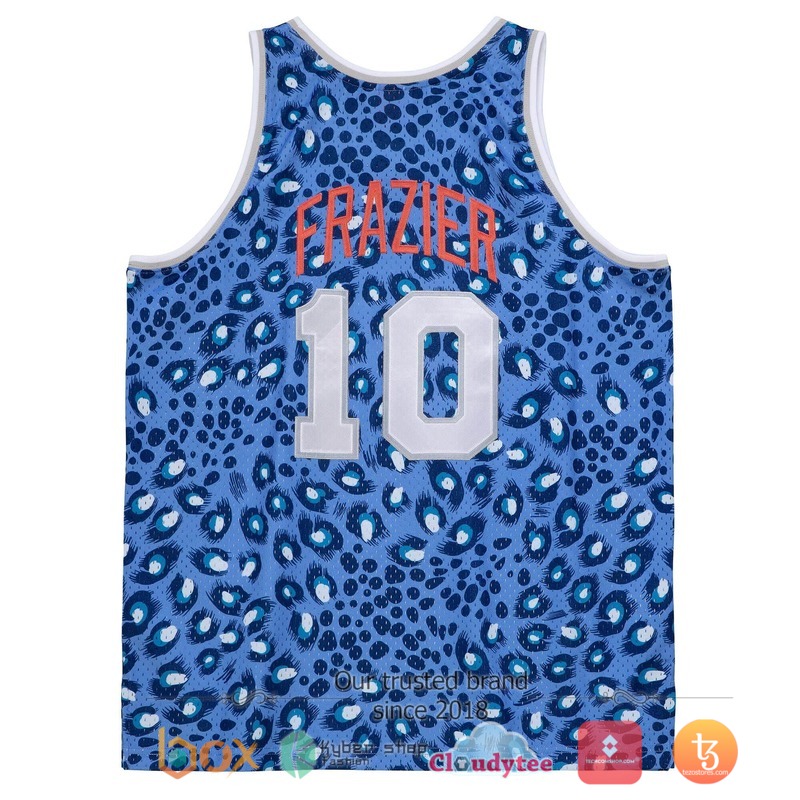 NBA New York Knicks Walt Frazier Basketball Jersey 3 NBA New York Knicks Walt Frazier Baseketball Jersey 1 2