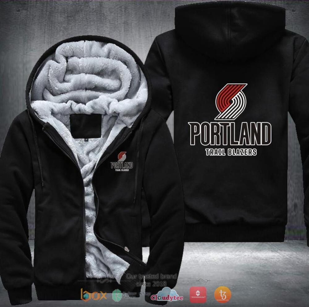 Portland Trail Blazers NBA Fleece hoodie 2 NBA Portland Trail Blazers Fleece hoodie 1