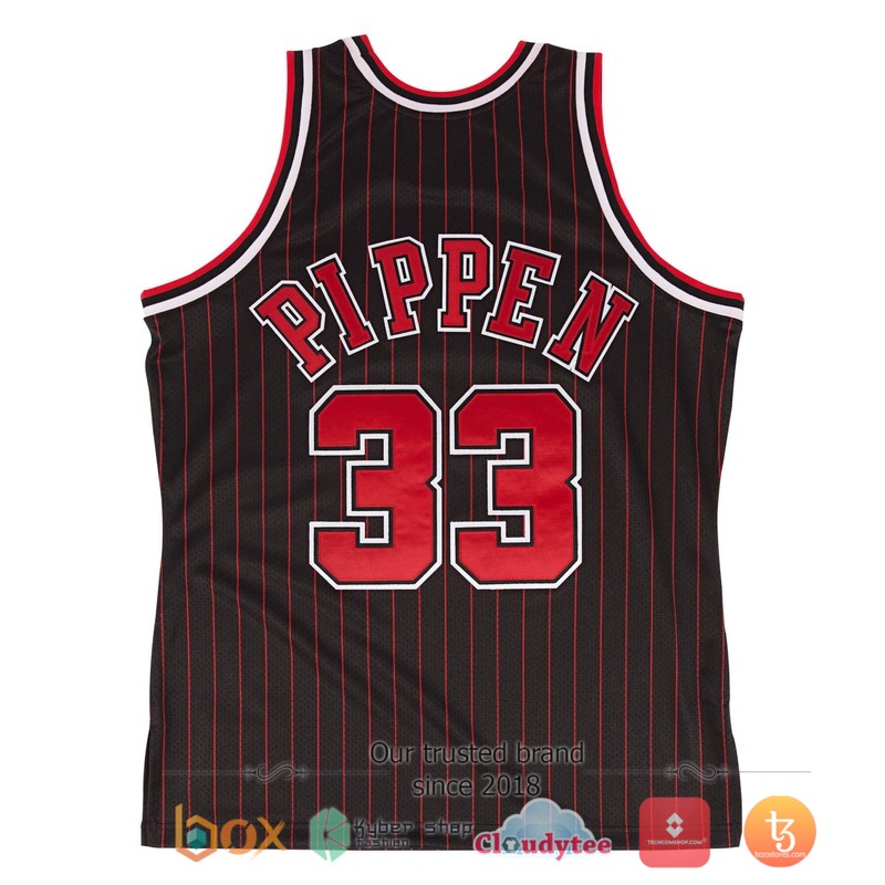 NBA Scottie Pippen Chicago Bulls 1995-96 Basketball Jersey 2 NBA Scottie Pippen Chicago Bulls 1995 96 Baseketball Jersey 1