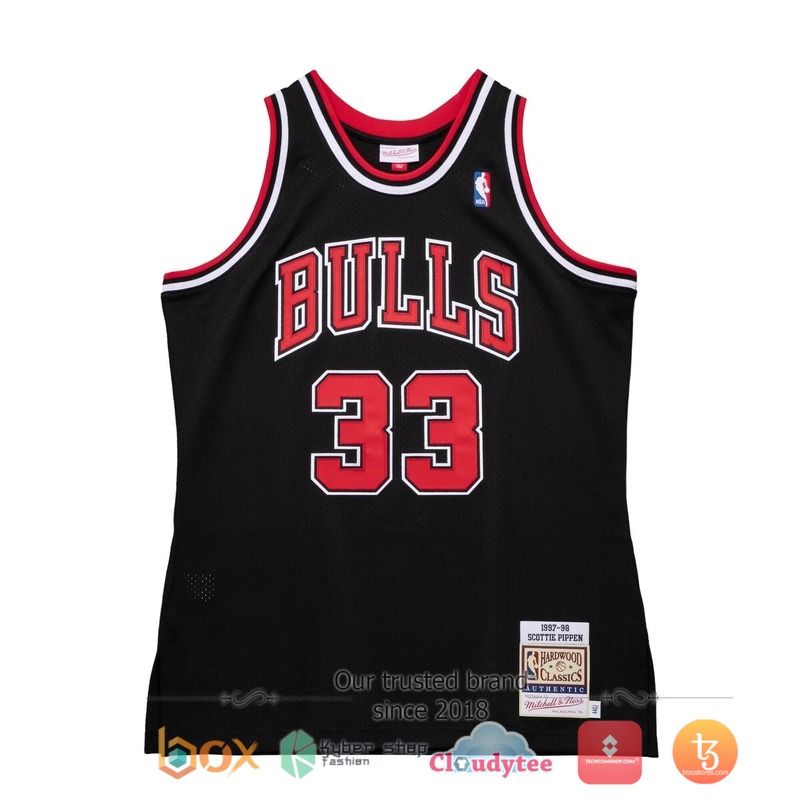 NBA Scottie Pippen Chicago Bulls Alternate 1997 98 Baseketball Jersey