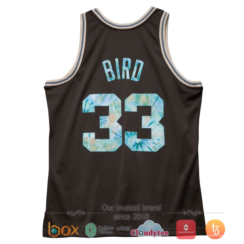 NBA Swingman Larry Bird Boston Celtics 1985 Basketball Jersey 2 NBA Swingman Larry Bird Boston Celtics 1985 Baseketball Jersey 1