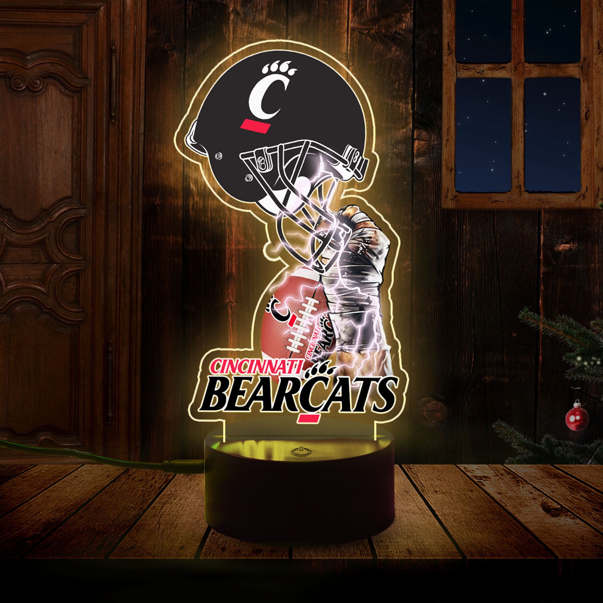 NCAA Cincinnati Bearcats Led Lamp