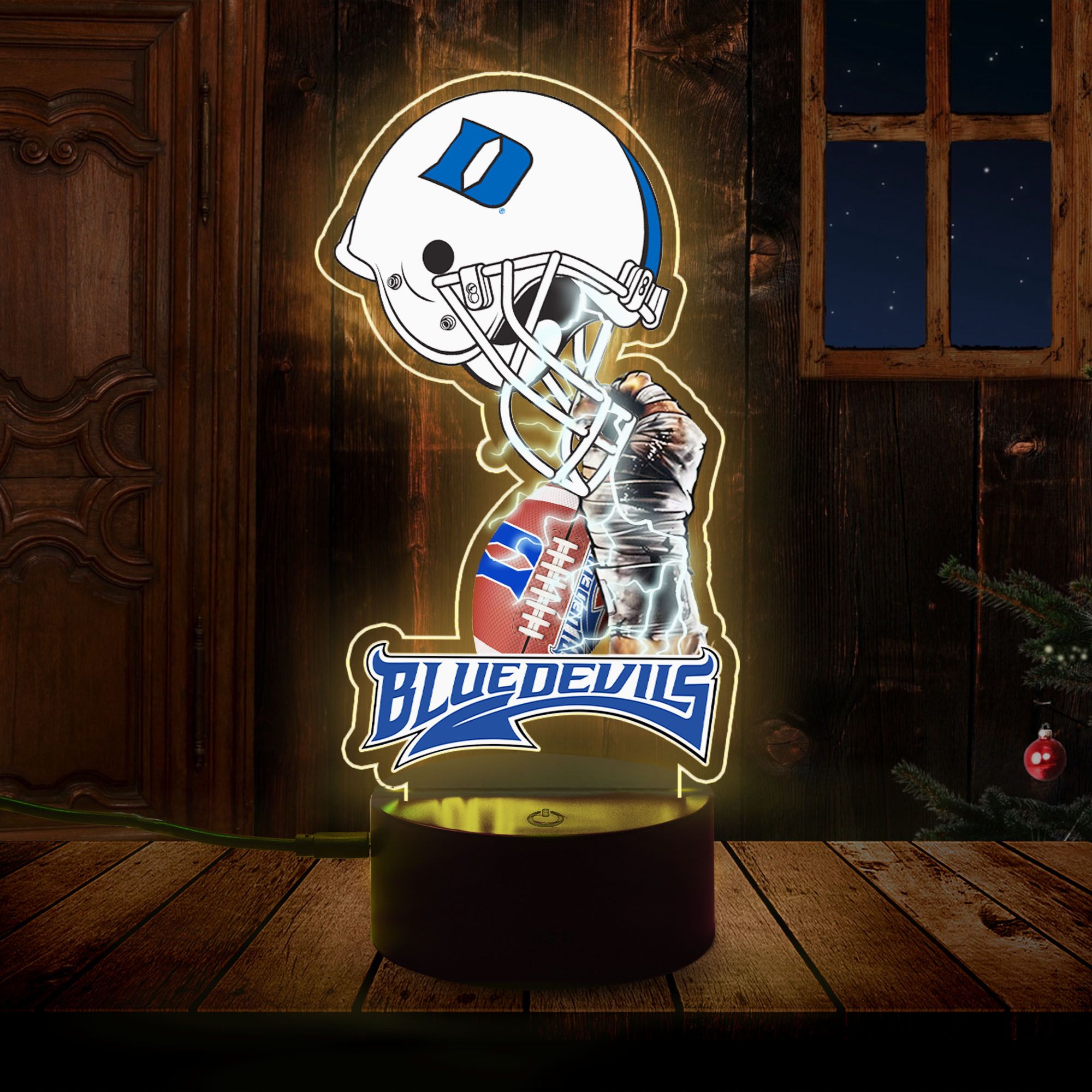 NCAA Duke Blue Devils Led Lamp