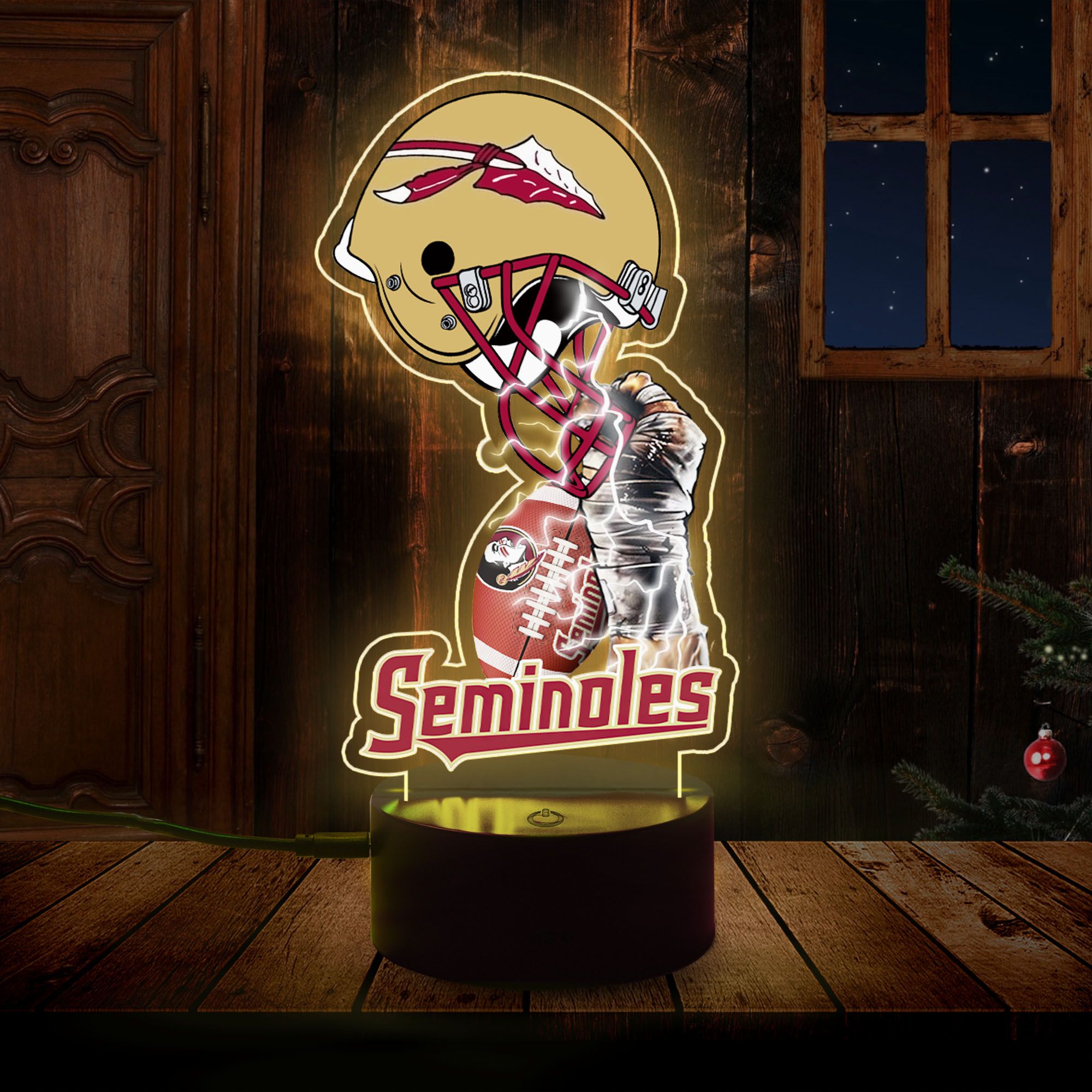 NCAA Florida State Seminoles Led Lamp