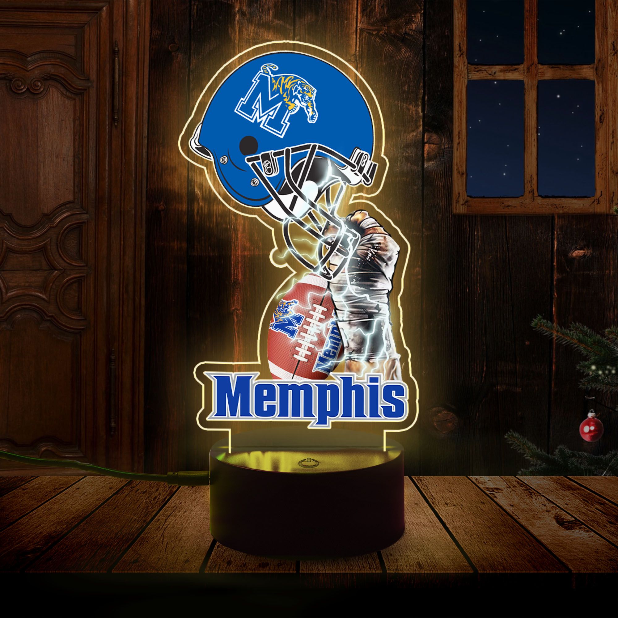 NCAA Memphis Tigers Led Lamp