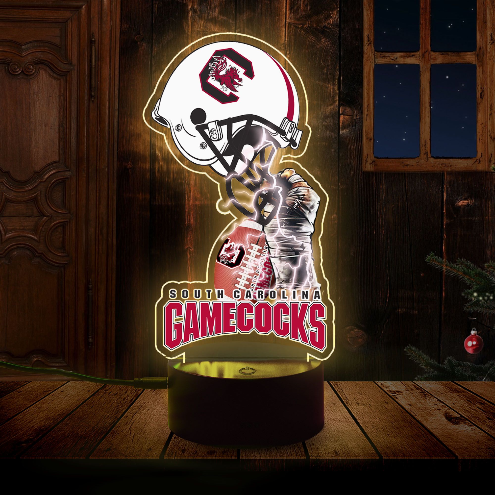 NCAA South Carolina Gamecocks Led Lamp