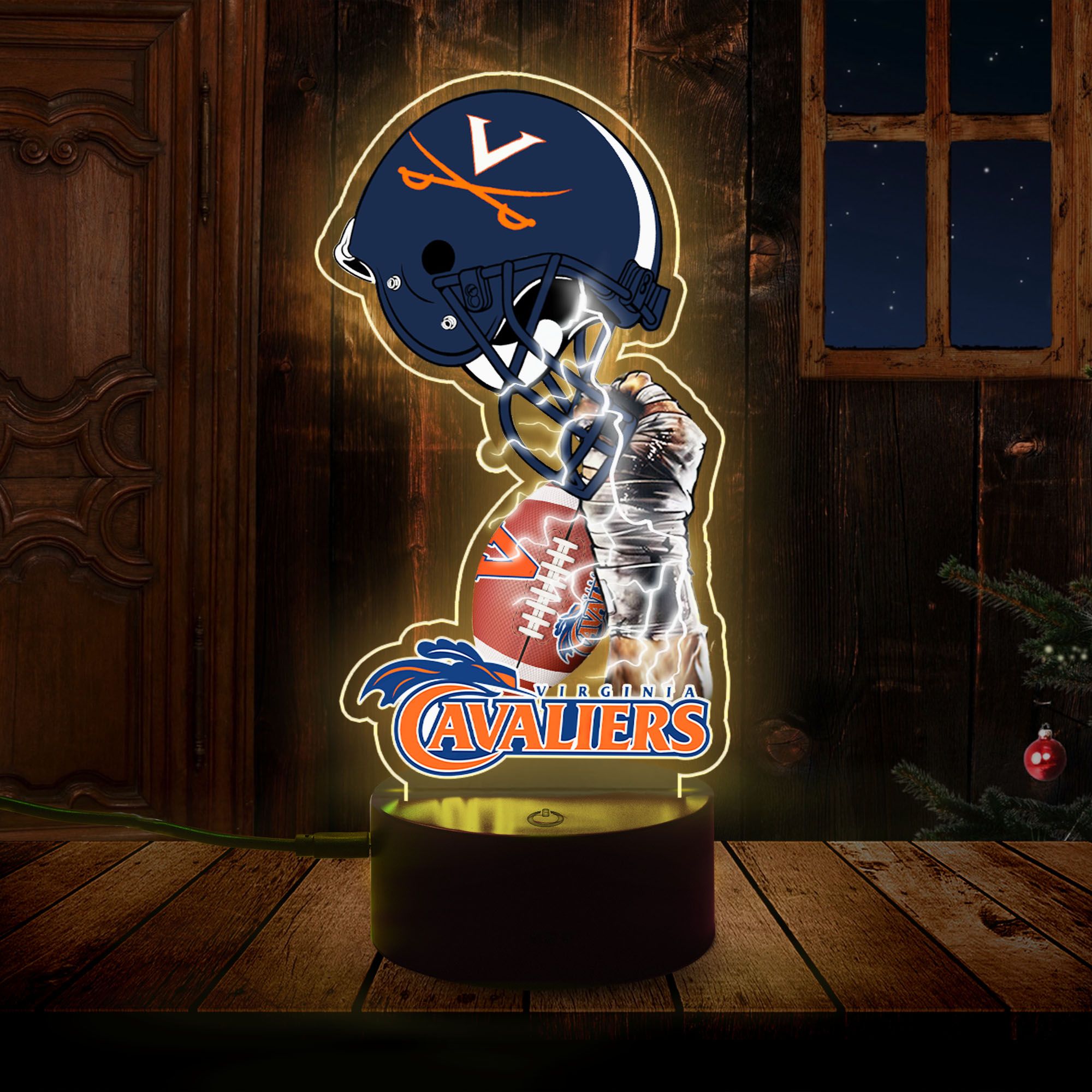 NCAA Virginia Cavaliers Led Lamp