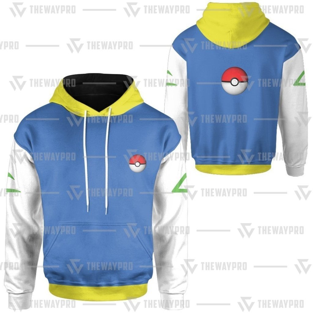 NEW Anime Pocket Monsters Ash Ketchum 3D Hoodie
