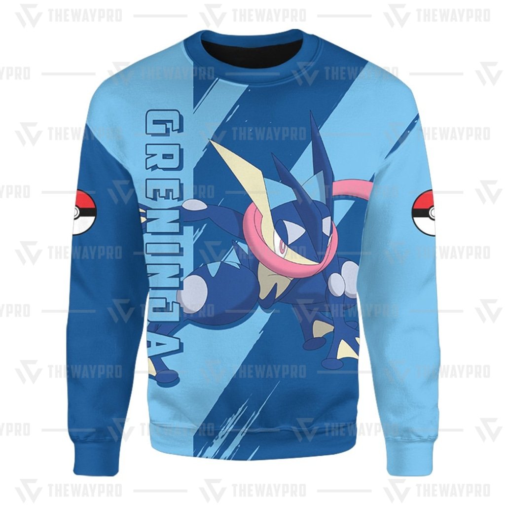 NEW Anime Pocket Monsters Greninja Merry Christmas Sweater