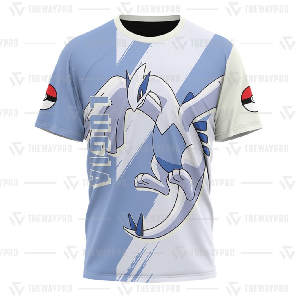 NEW Anime Pocket Monsters Lugia 3D T Shirt
