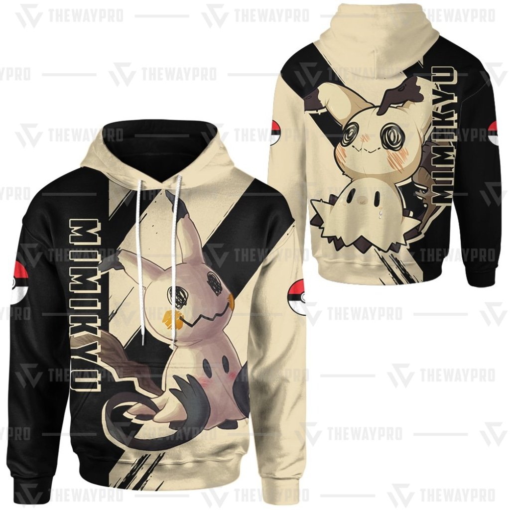 NEW Anime Pocket Monsters Mimikyu 3D Hoodie 9 NEW Anime Pocket Monsters Mimikyu 3D Hoodie