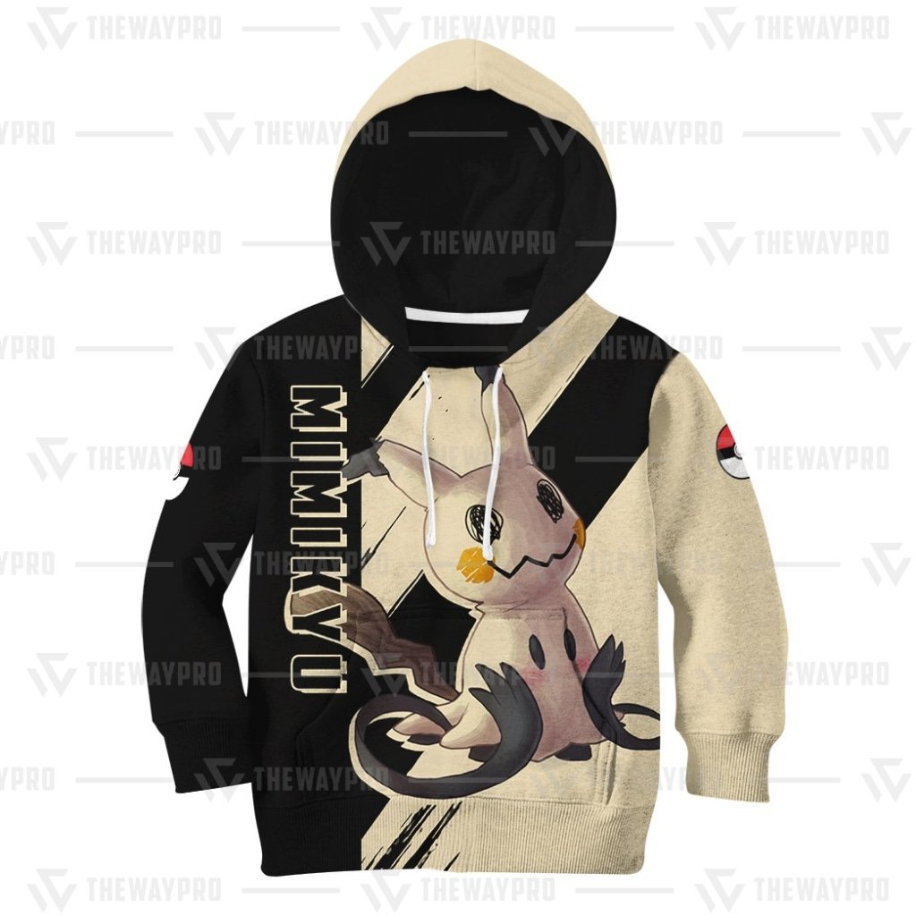 NEW Anime Pocket Monsters Mimikyu Kid Hoodie
