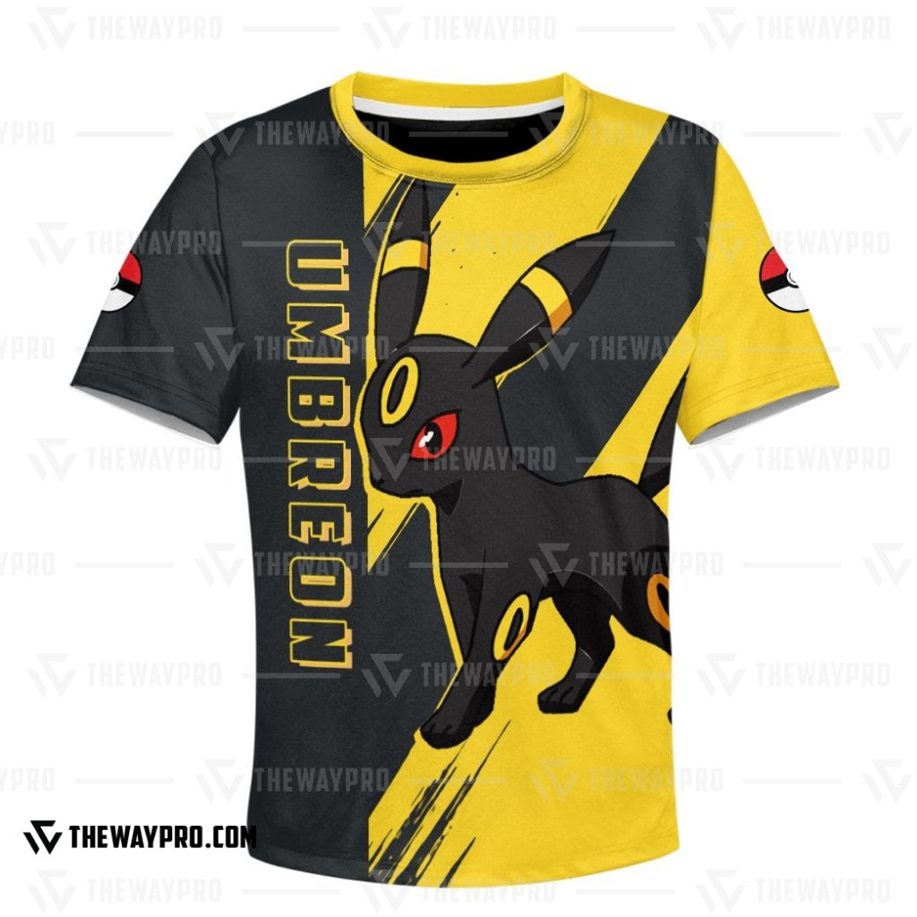 NEW Anime Pocket Monsters Umbreon Kid Hoodie 3 NEW Anime Pocket Monsters Umbreon Kid Hoodie 1 2