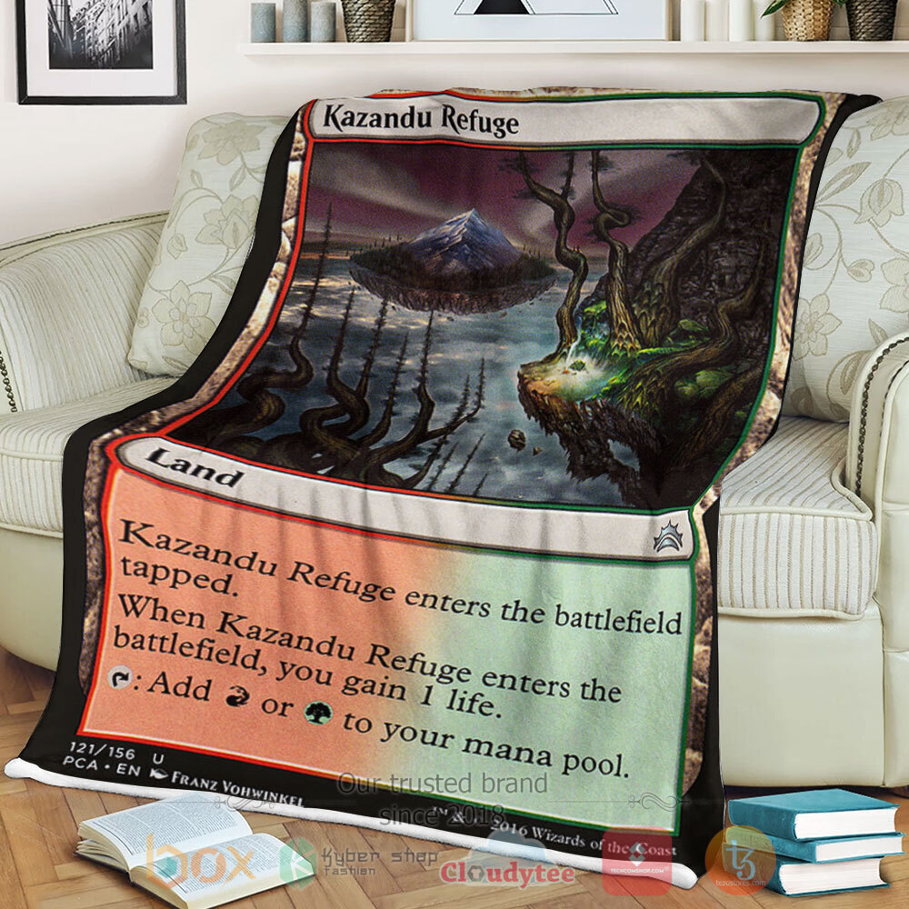 NEW Game Magic The Gathering 121 Kazandu Refuge Blanket