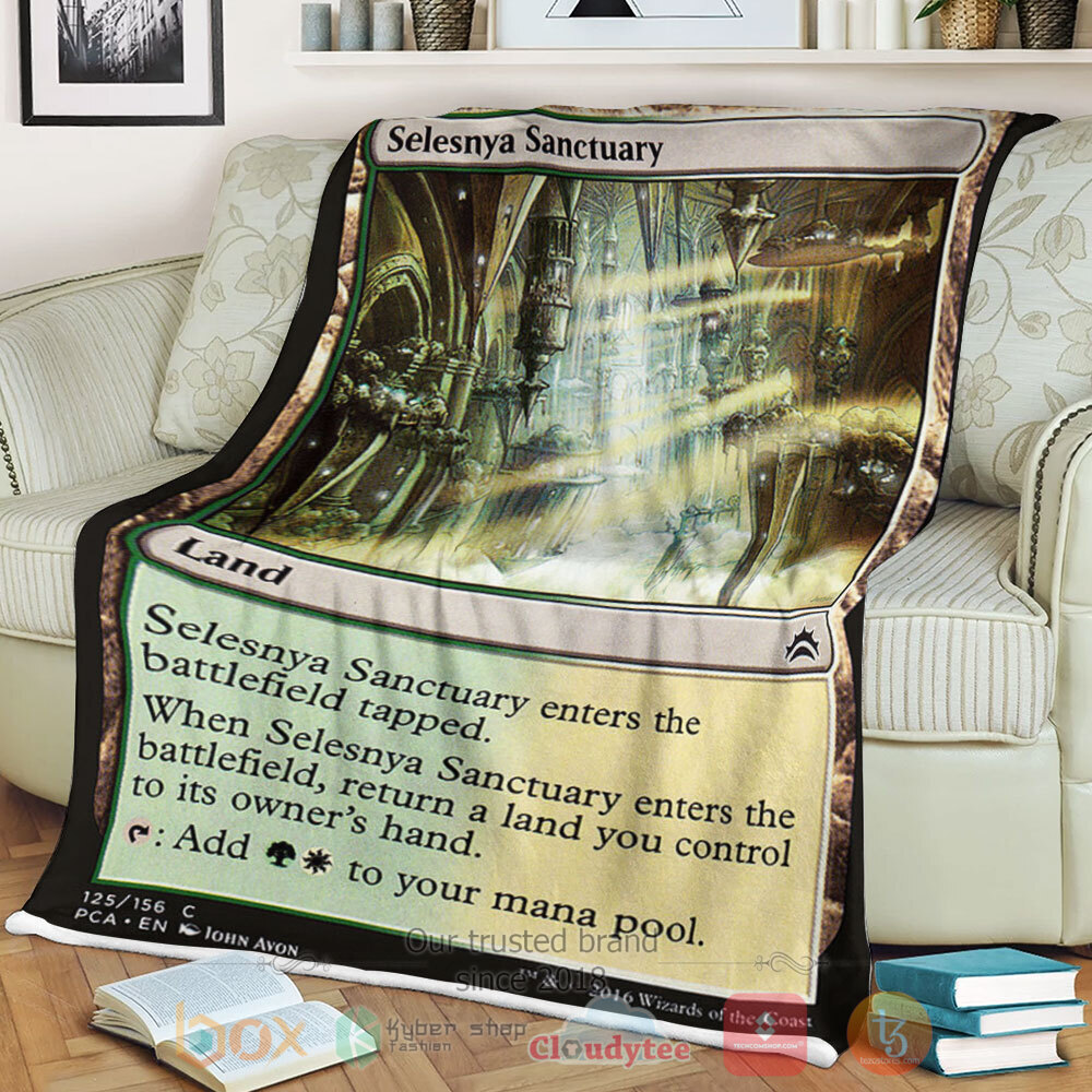 NEW Game Magic The Gathering 125 Selesnya Sanctuary Blanket