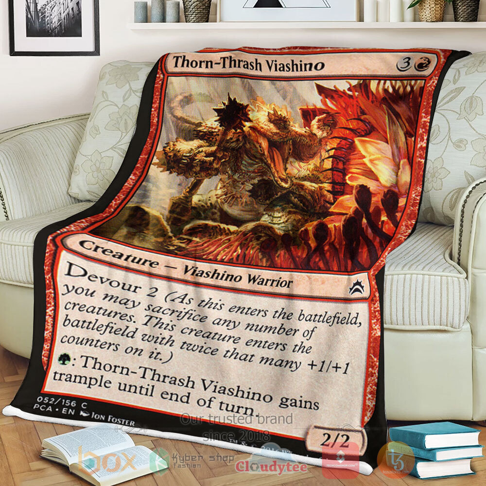 NEW Game Magic The Gathering 52 Thorn Thrash Viashino Blanket 2 NEW Game Magic The Gathering 52 Thorn Thrash Viashino Blanket