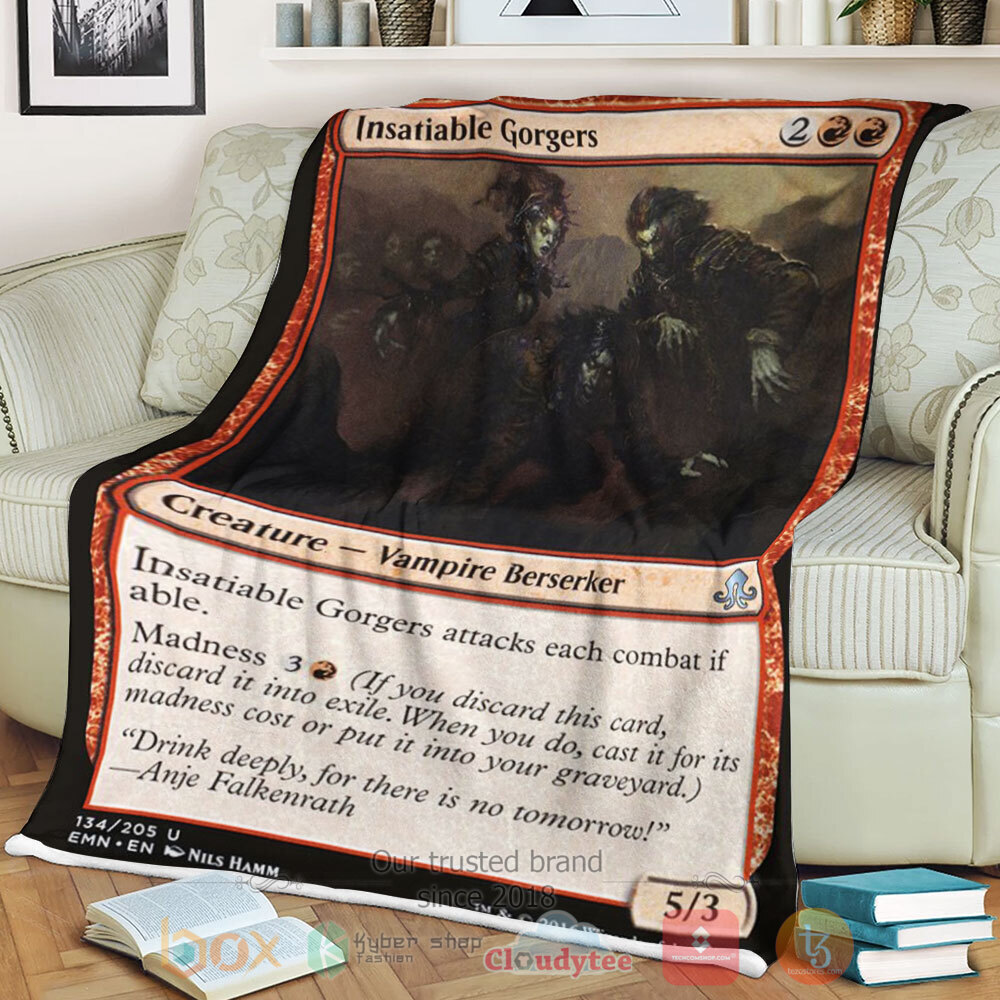 NEW Game Magic The Gathering Emn 134 Insatiable Gorgers Blanket 2 NEW Game Magic The Gathering Emn 134 Insatiable Gorgers Blanket