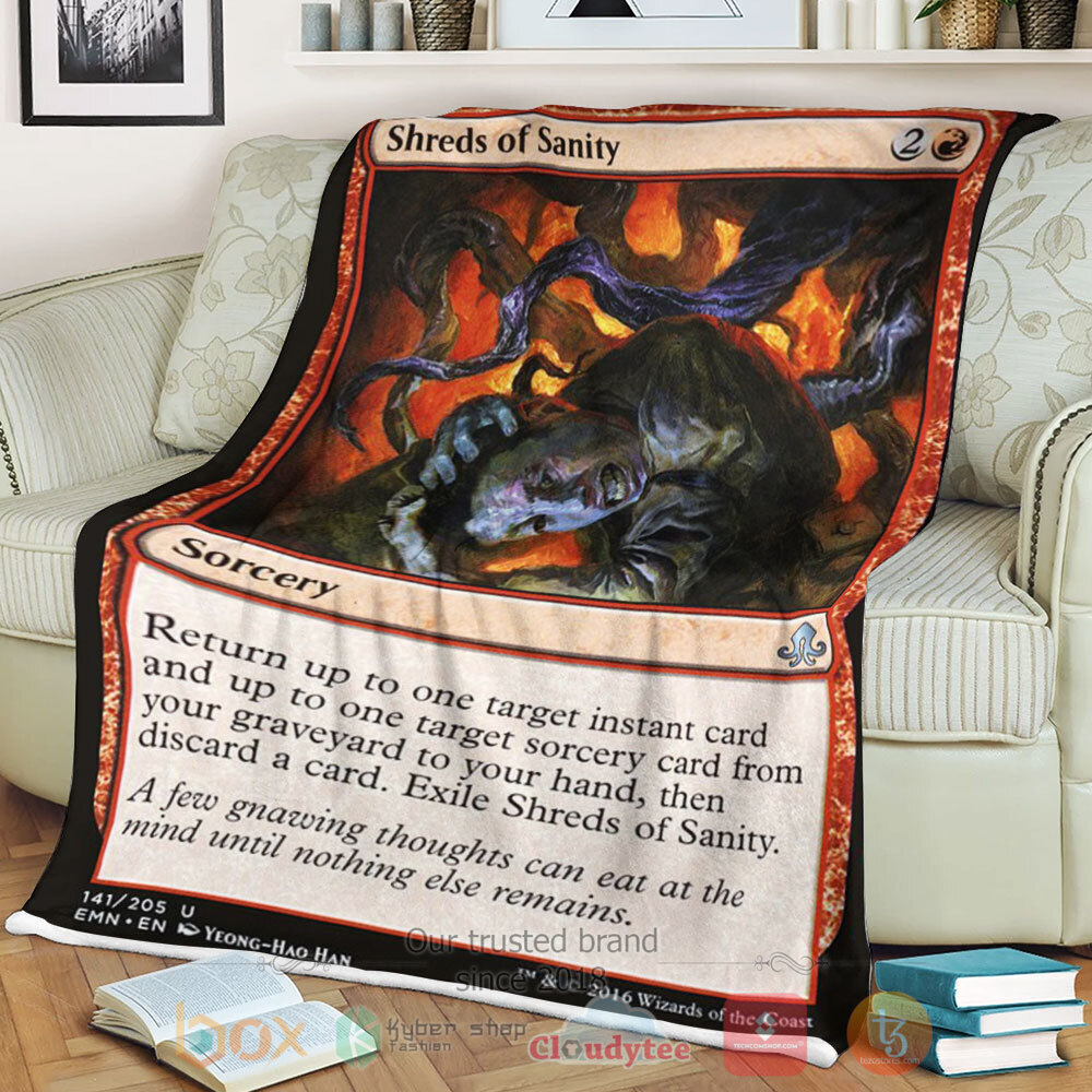 NEW Game Magic The Gathering Emn 141 Shreds Of Sanity Blanket