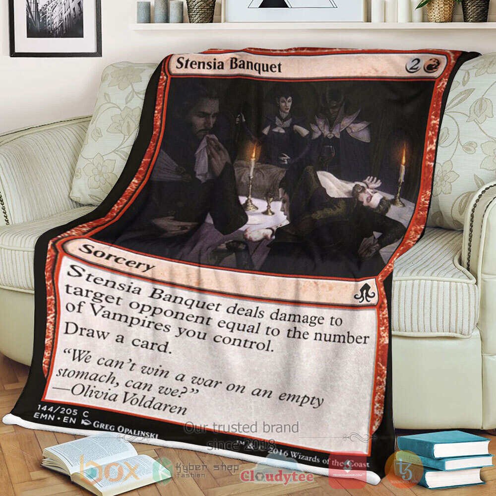 NEW Game Magic The Gathering Emn 144 Stensia Banquet Blanket 3 NEW Game Magic The Gathering Emn 144 Stensia Banquet Blanket