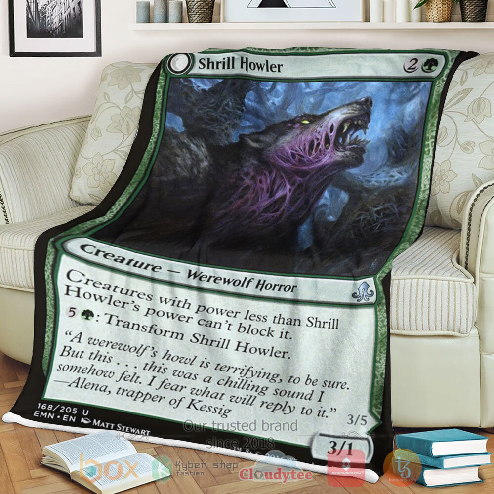 NEW Game Magic The Gathering Emn 168 Shrill Howler Blanket