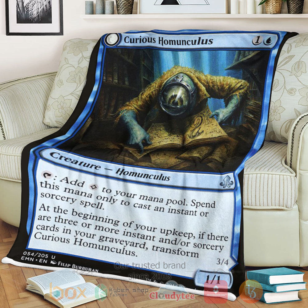 NEW Game Magic The Gathering Emn 54 Curious Homunculus Blanket