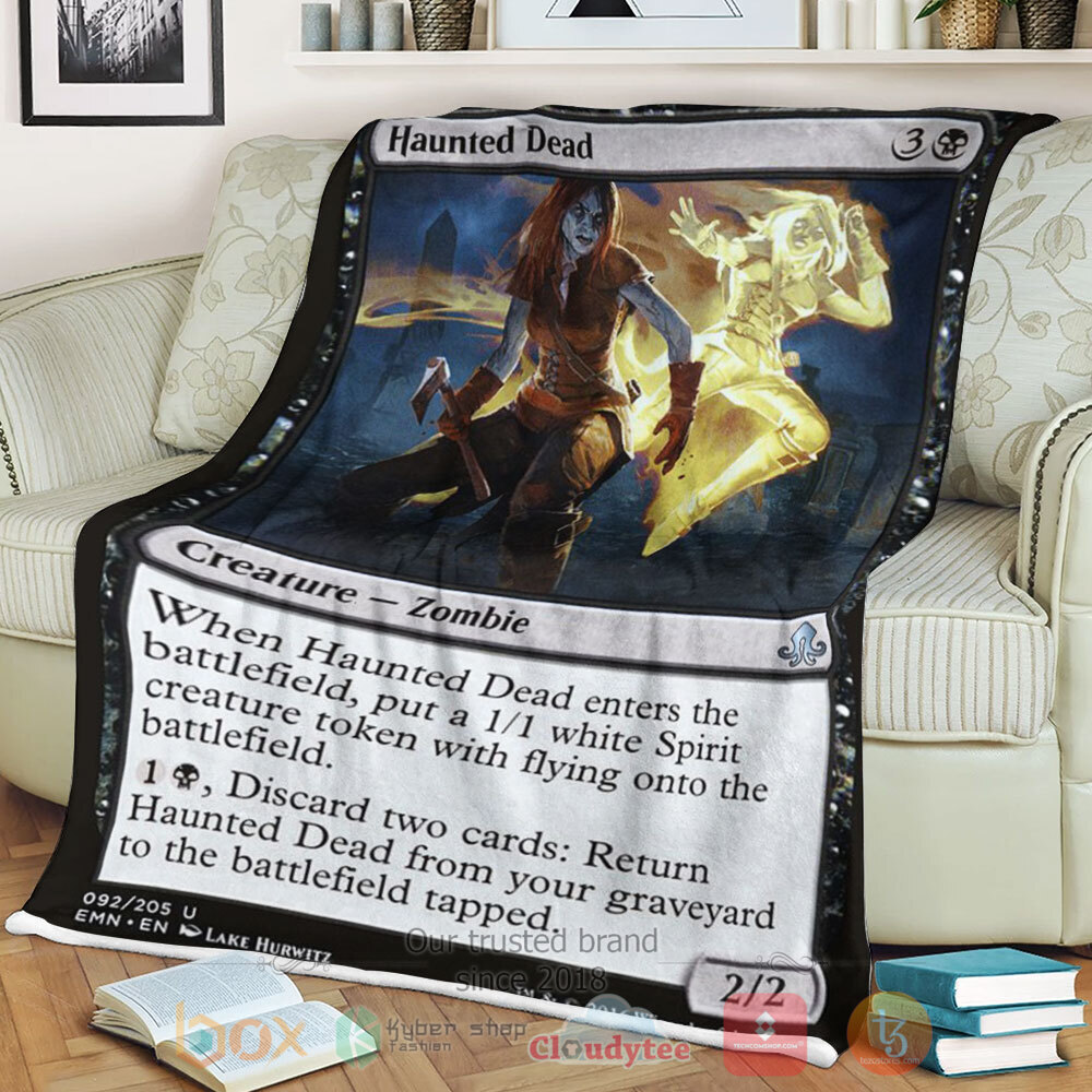 NEW Game Magic The Gathering Emn 92 Haunted Dead Blanket 1 NEW Game Magic The Gathering Emn 92 Haunted Dead Blanket