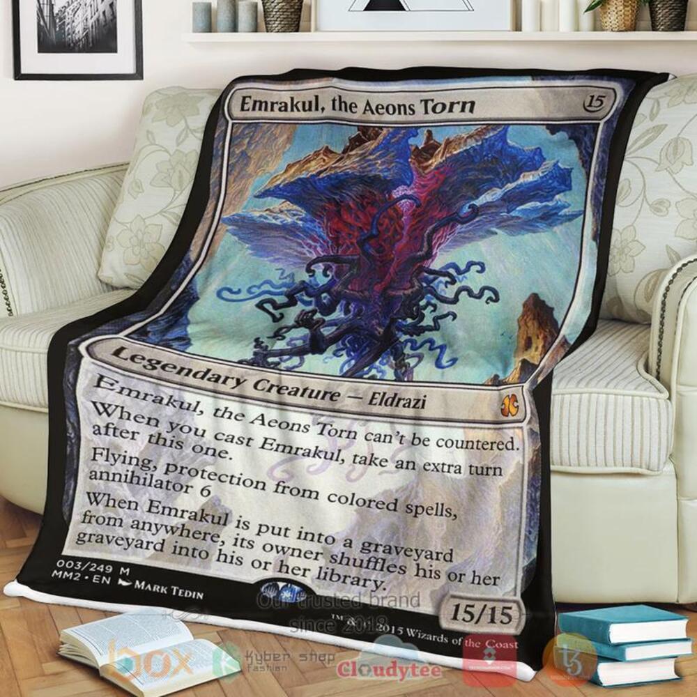 NEW Game Magic The Gathering Emrakul the Aeons Torn Soft Blanket