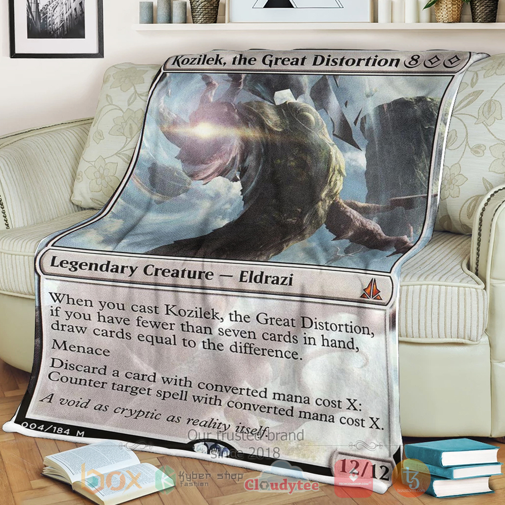 NEW Game Magic The Gathering Kozilek, the Great Distortion Sherpa Blanket 3 NEW Game Magic The Gathering Kozilek the Great Distortion Sherpa Blanket