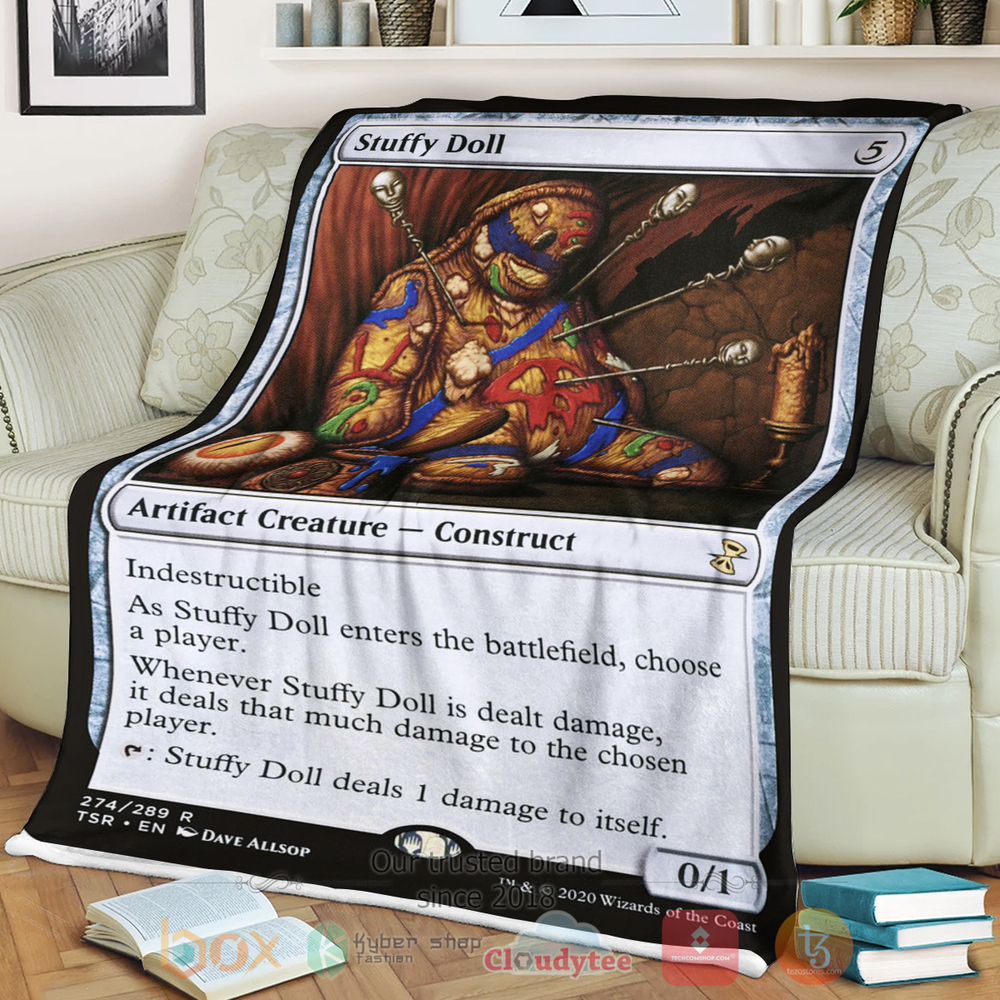 NEW Game Magic The Gathering Stuffy doll Sherpa Blanket