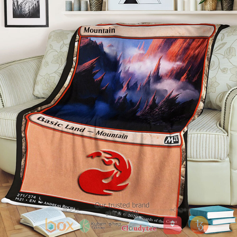 NEW Magic The Gathering Game 271 Mountain Blanket