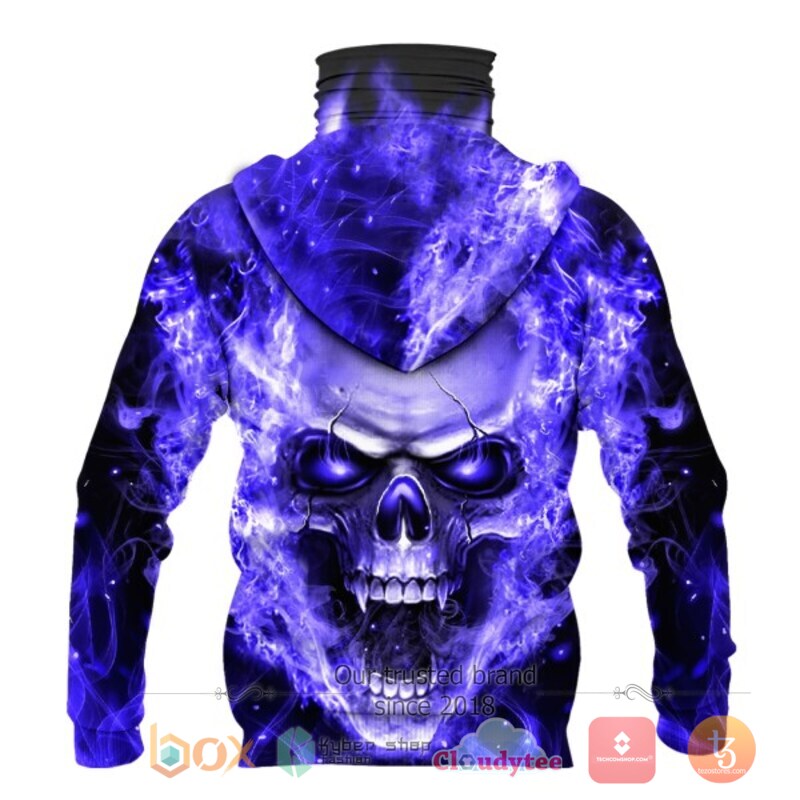 NFL Baltimore Ravens Flameskull 3d hoodie mask 3 NFL Baltimore Ravens Flameskull 3d hoodie mask 1 2