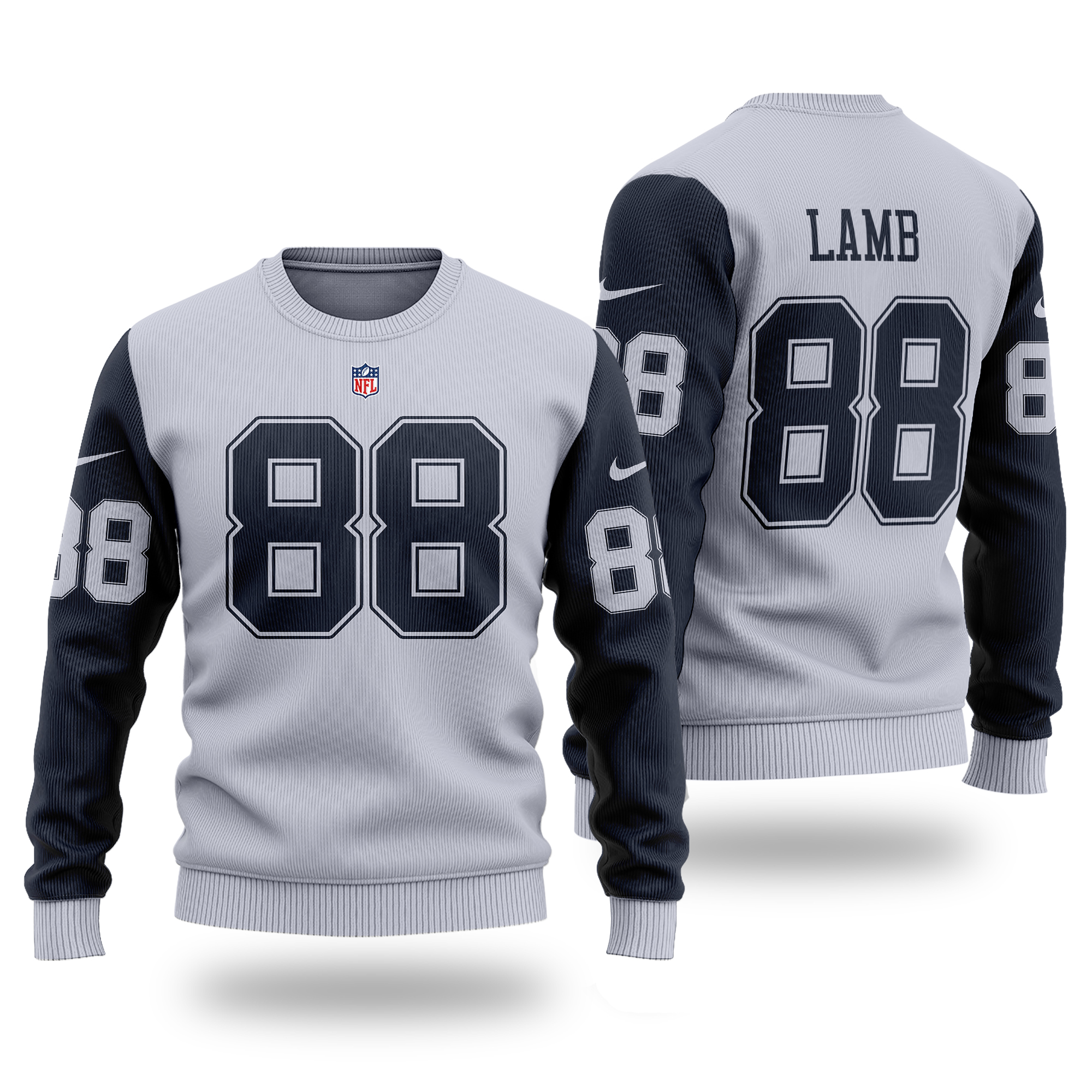 NFL CeeDee Lamb 88 Christmas Sweater