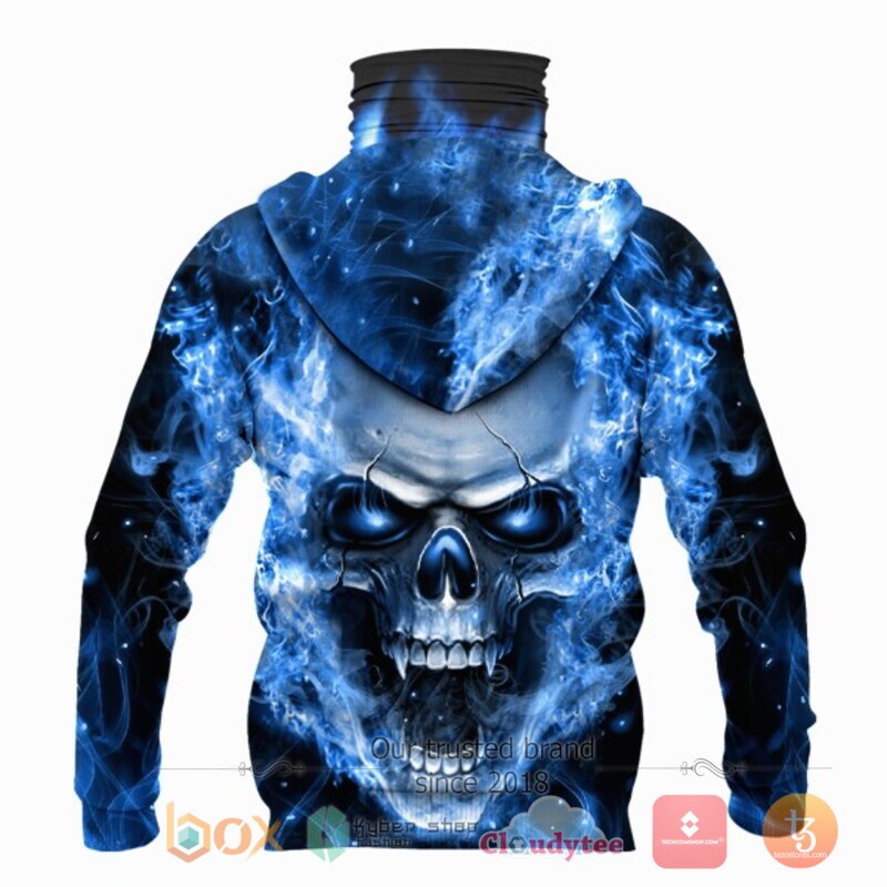NFL Dallas Cowboys Flameskull 3d hoodie mask 3 NFL Dallas Cowboys Flameskull 3d hoodie mask 1 2