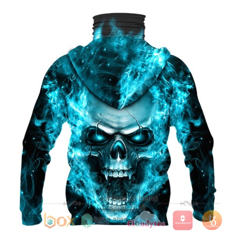 NFL Jacksonville Jaguars Flameskull 3d hoodie mask 3 NFL Jacksonville Jaguars Flameskull 3d hoodie mask 1 2