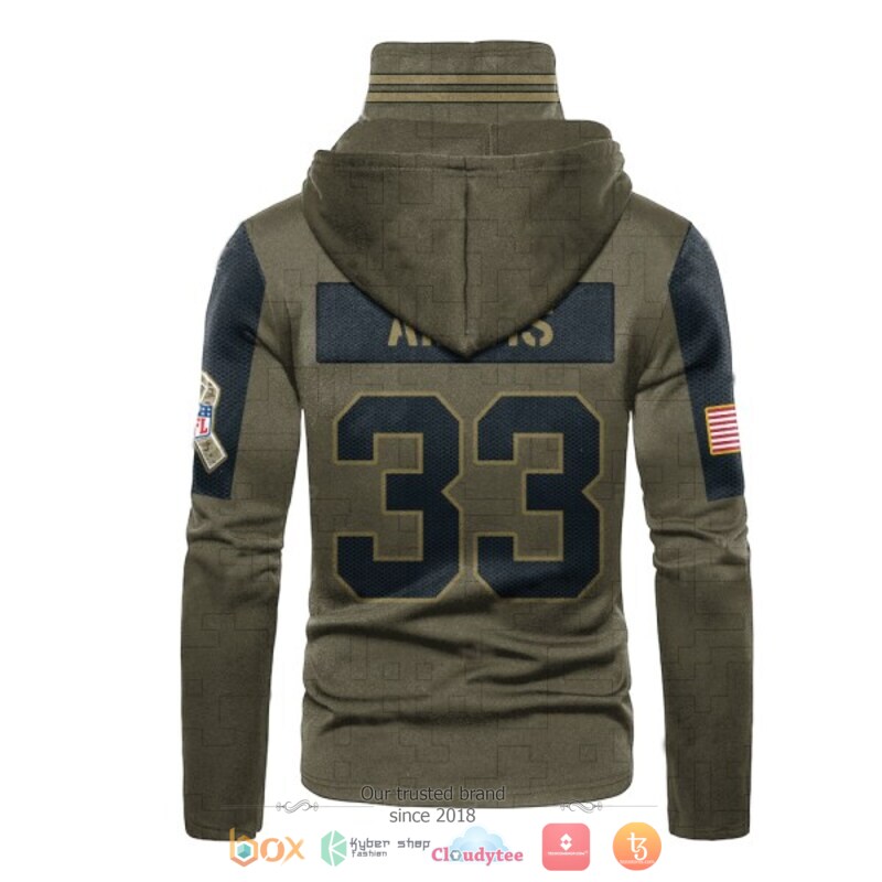 Jamal Adams 33 New York Jets NFL hoodie mask 3 NFL Jamal Adams 33 New York Jets hoodie mask 1 2
