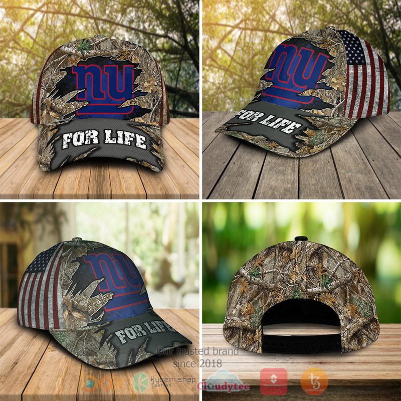 NFL New York Giants Hunting For Life cap 3 NFL New York Giants Hunting For Life cap