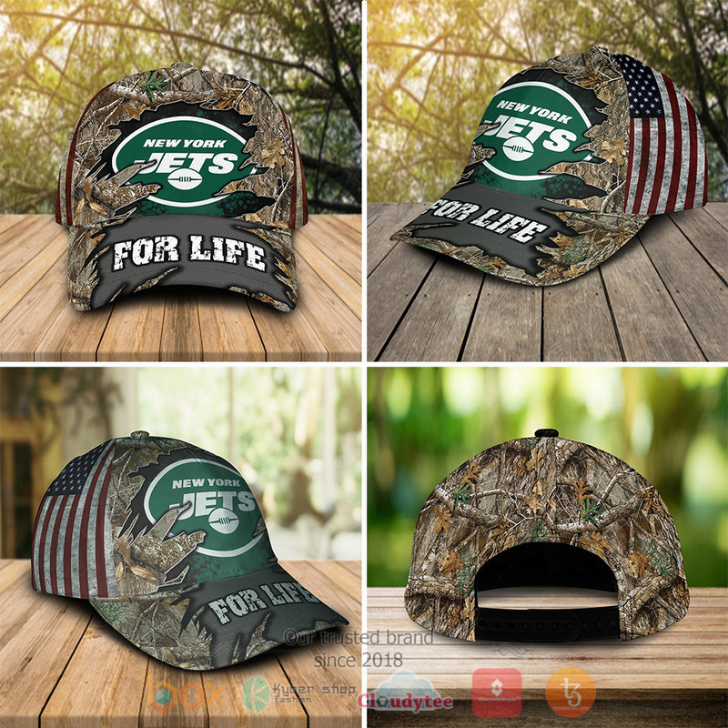 NFL New York Jets Hunting For Life cap 3 NFL New York Jets Hunting For Life cap