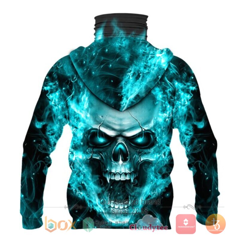 NFL Philadelphia Eagles Flameskull 3d hoodie mask 3 NFL Philadelphia Eagles Flameskull 3d hoodie mask 1 2