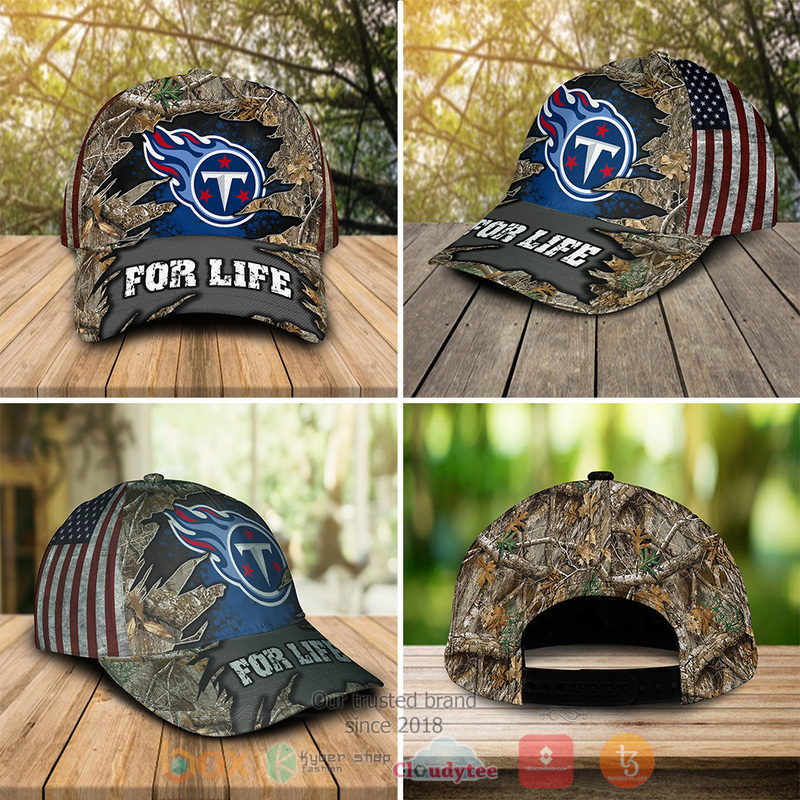 NFL Tennessee Titans Hunting For Life cap 2 NFL Tennessee Titans Hunting For Life cap